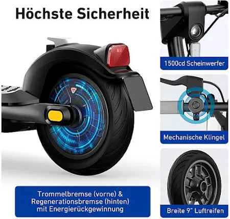 NIU KQi1 Pro – Kompakter E-Scooter mit Stil und Reichweite