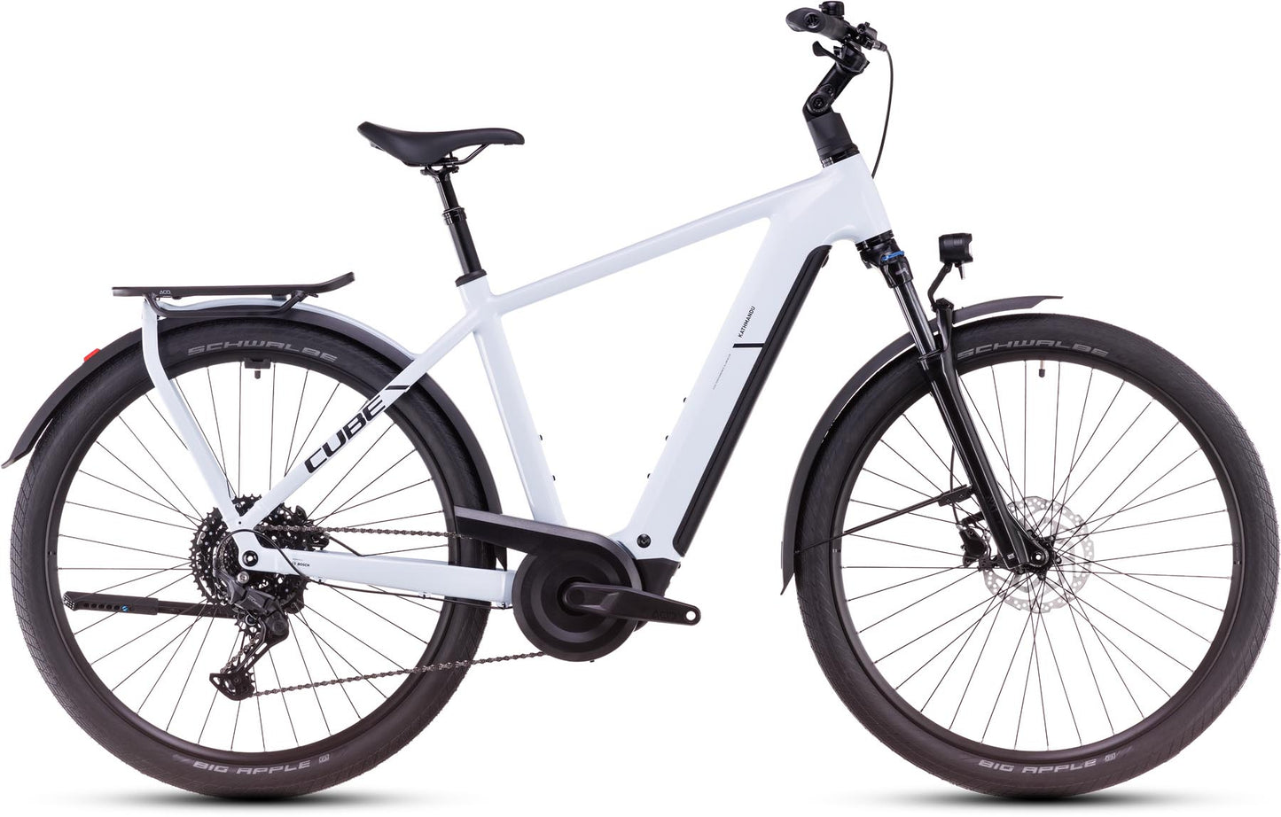 Cube Kathmandu Hybrid One 600 Easy Entry, polarwhite´n´black 2025
