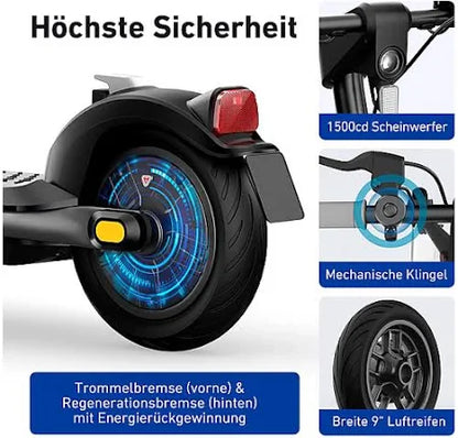 NIU KQi1 Pro – Kompakter E-Scooter mit Stil und Reichweite